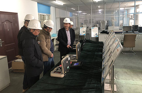 領導就本次中標項目來廠(chǎng)實地考察 領(lǐng)導就本次中標項目來廠實地(dì)考察